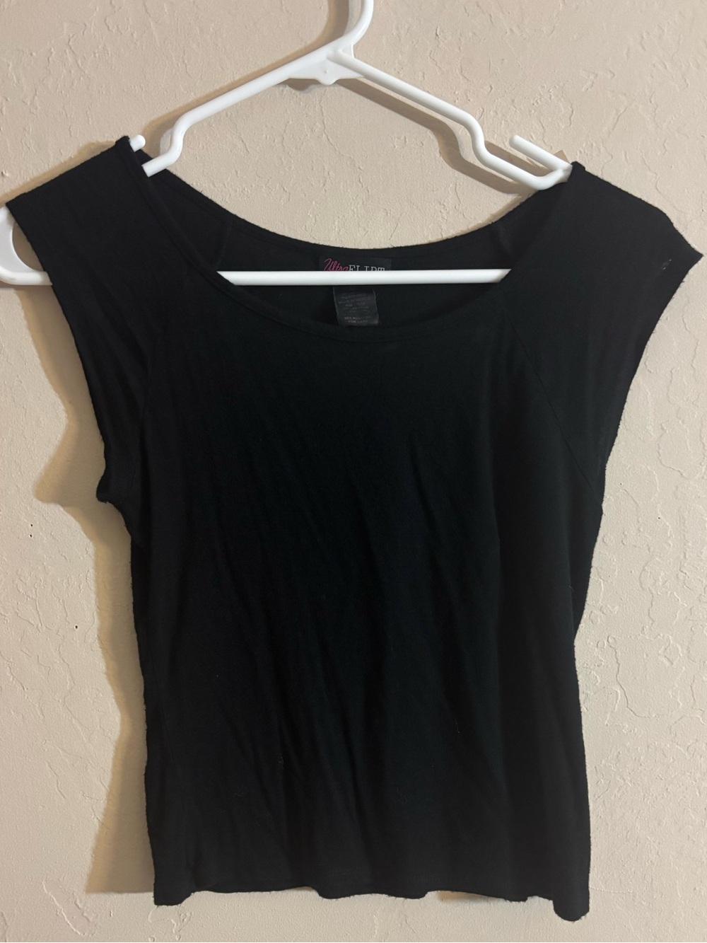 Light and flowy black top